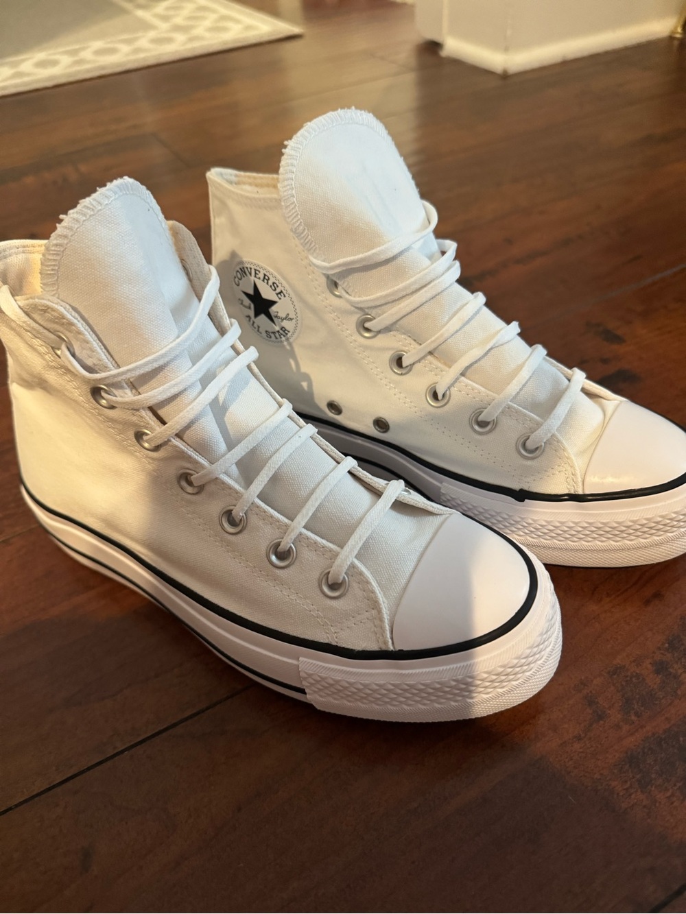 Converse High Top Platform Sneakers